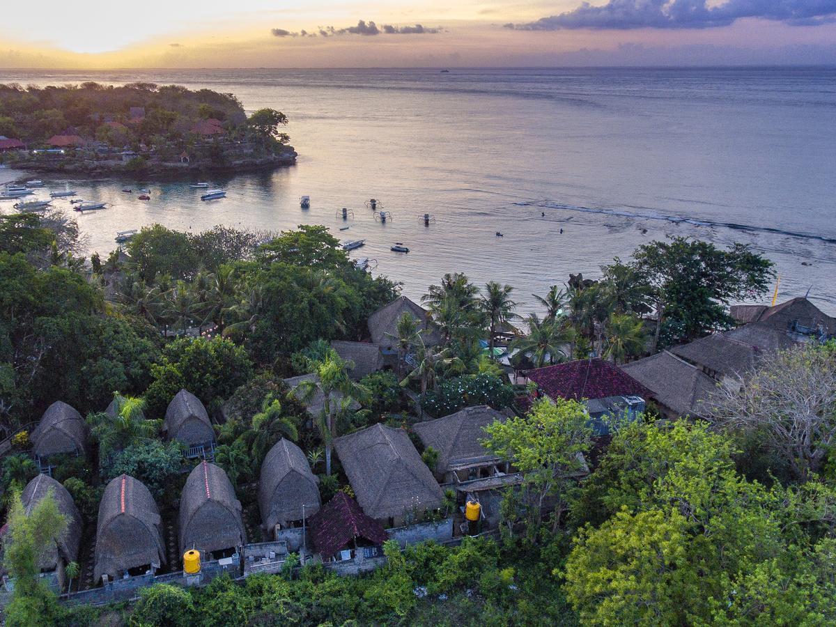 Mushroom Beach Bungalows Nusa Lembongan  Luaran gambar